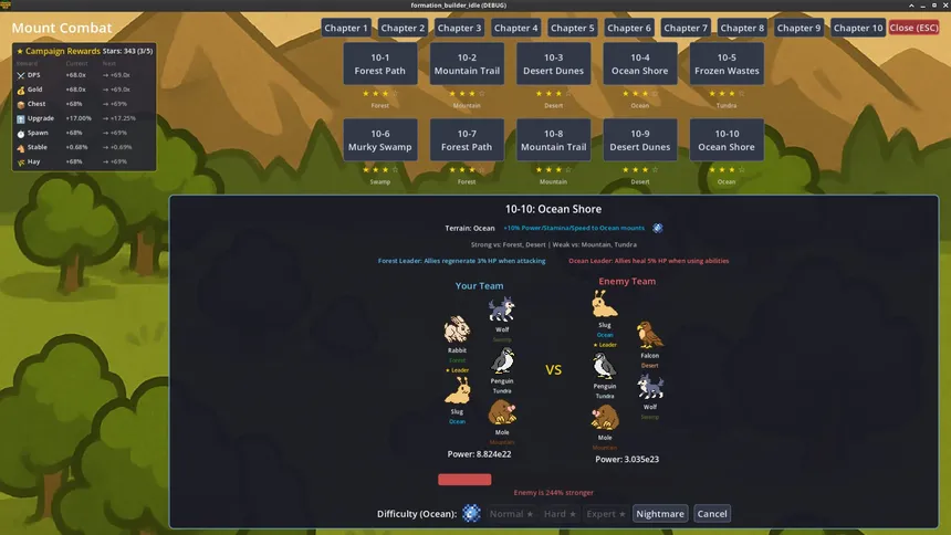 Скриншот 3 к игре Formation Builder Idle