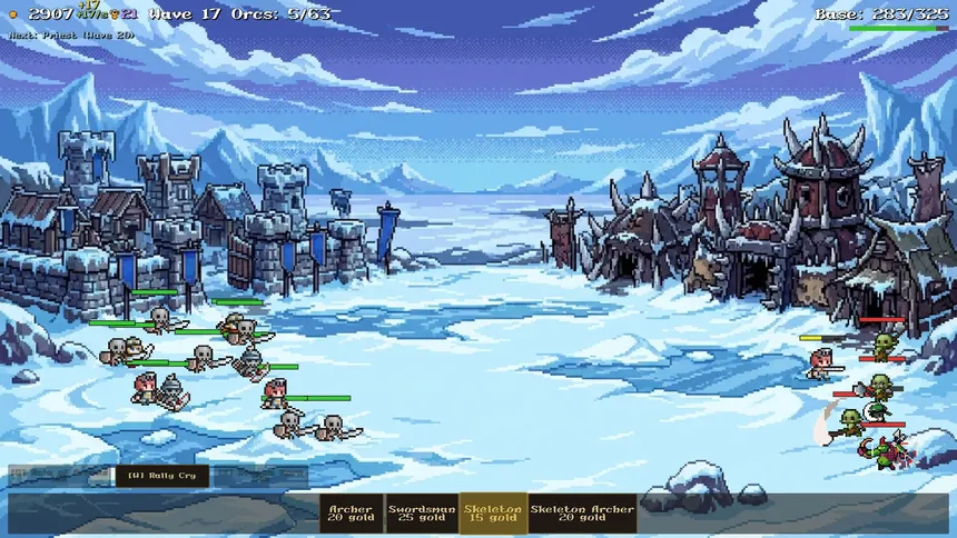 Скриншот 4 к игре Humans Vs Orcs
