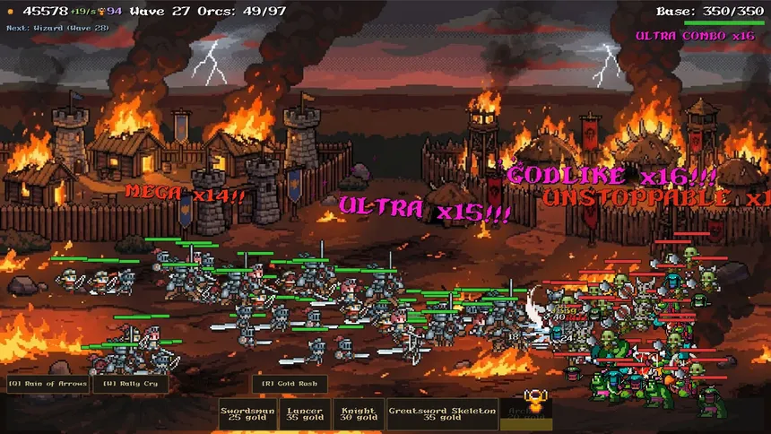 Скриншот 5 к игре Humans Vs Orcs