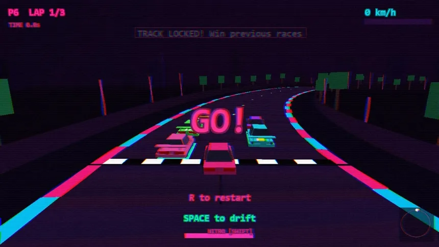Скриншот 4 к игре NEON DRIFT ULTRA