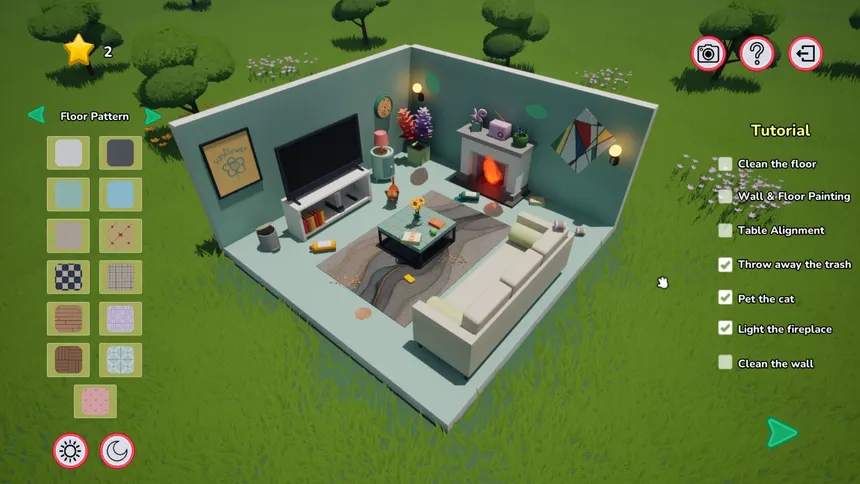 Скриншот 3 к игре Cozy Home Cleanup