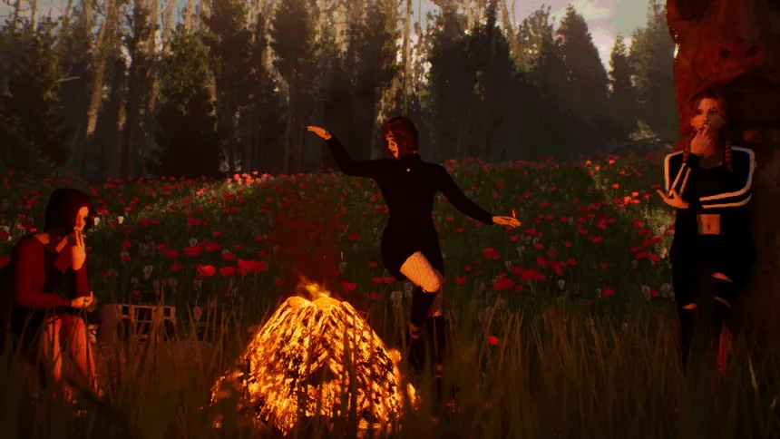 Скриншот 1 к игре The Watching Woods: The Friend