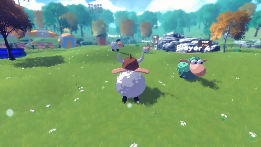Скриншот 2 к игре Stick N' Sheep