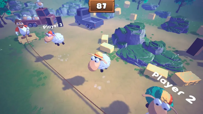 Скриншот 3 к игре Stick N' Sheep