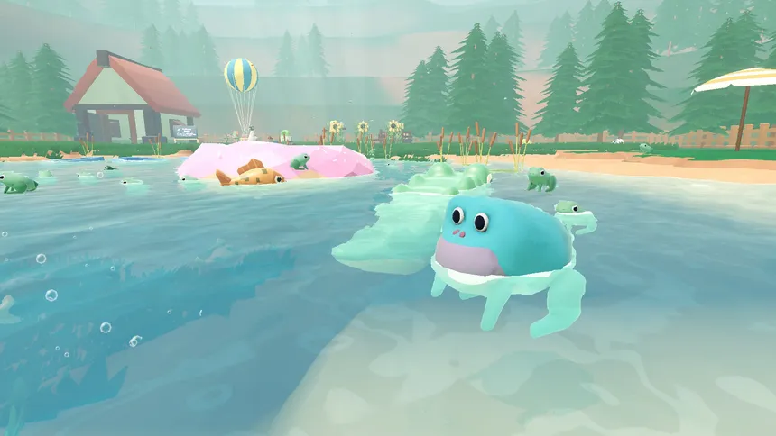 Скриншот 3 к игре Mini Pond Farm: Frogs & Lilypads