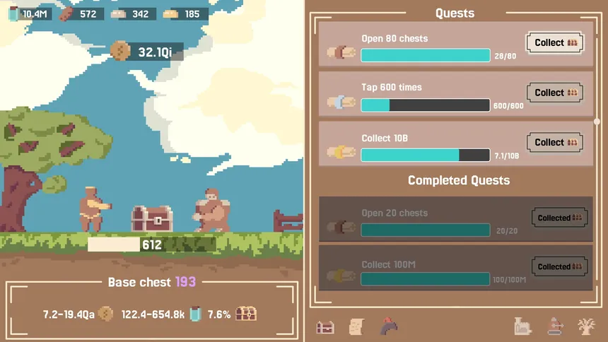 Скриншот 2 к игре Idle Chest
