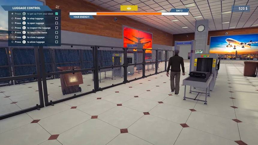 Скриншот 1 к игре Airport Police Contraband Simulator - Border Patrol