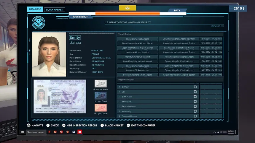 Скриншот 2 к игре Airport Police Contraband Simulator - Border Patrol