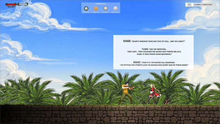 Скриншот 1 к игре Rampage Kage