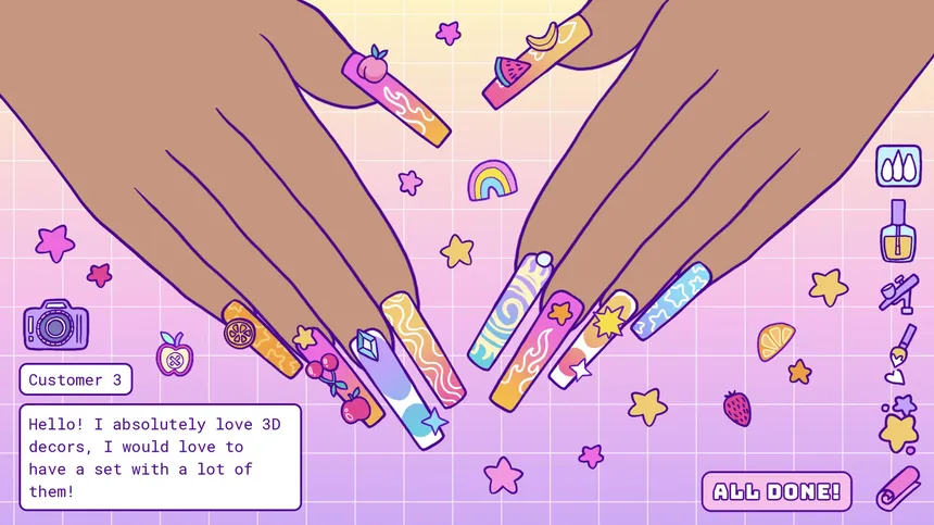Скриншот 1 к игре My Perfect Nails