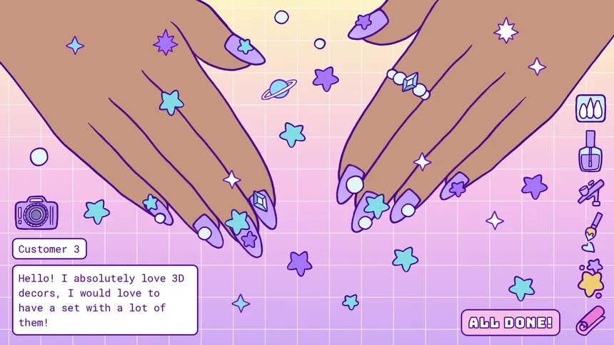 Скриншот 2 к игре My Perfect Nails