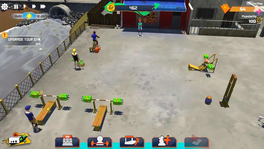 Скриншот 1 к игре Bruce's Gym