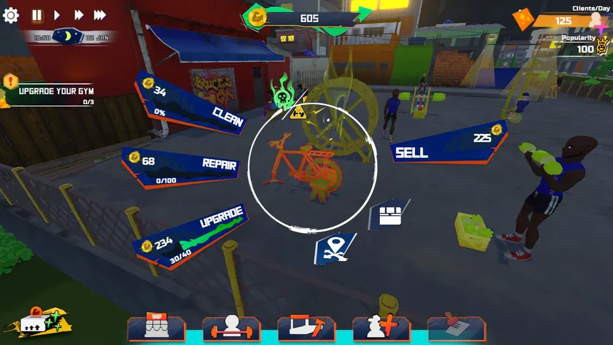 Скриншот 3 к игре Bruce's Gym