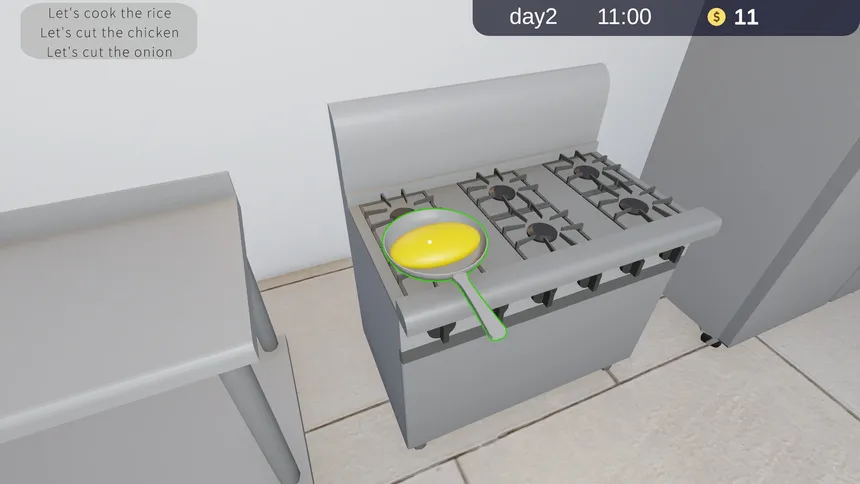 Скриншот 5 к игре Omelet Rice Shop Simulator