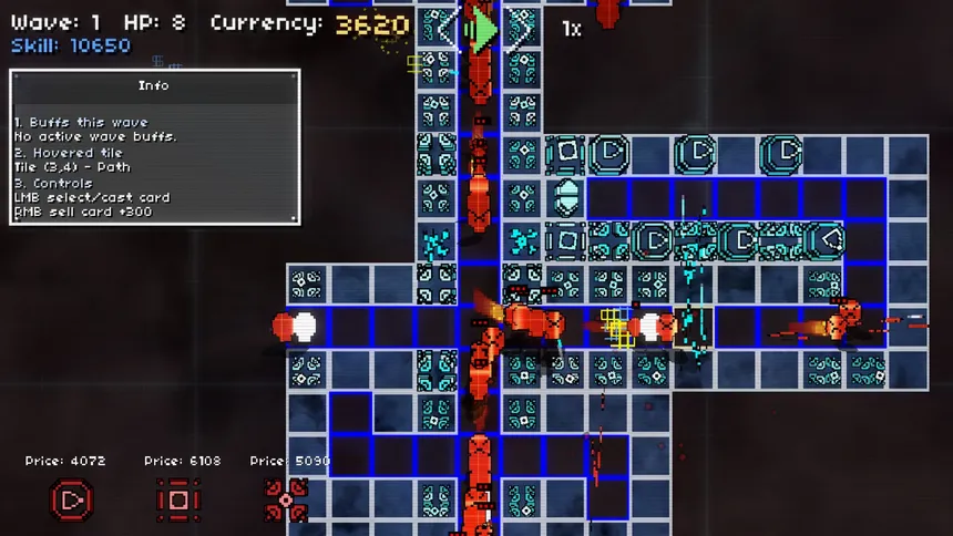 Скриншот 1 к игре Exponent: The Scaling Tower Defense