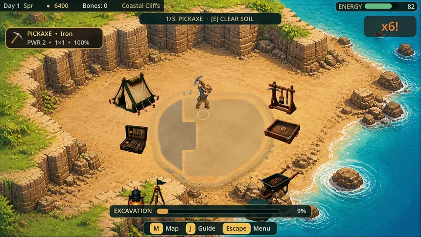 Скриншот 6 к игре Fossil Bound