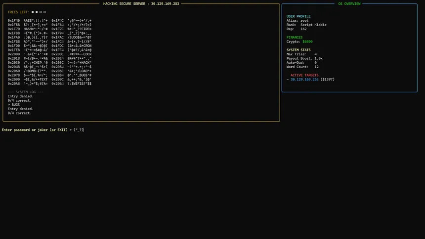 Скриншот 3 к игре Terminal Hacker: Override