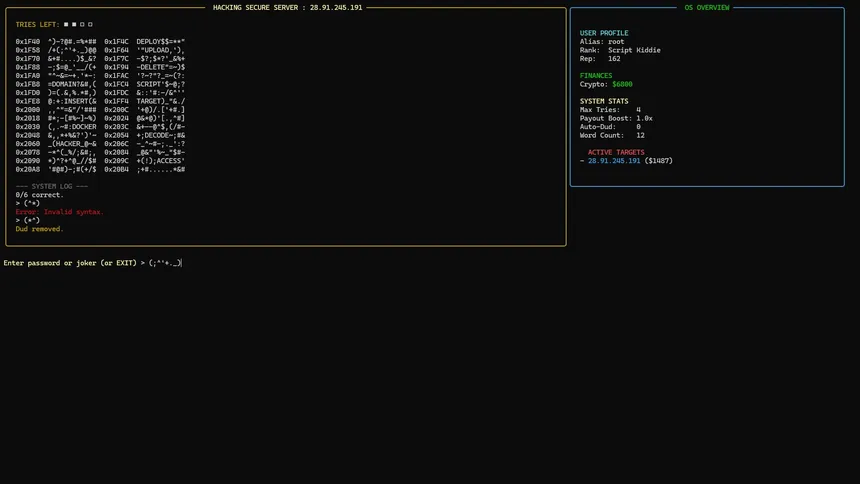 Скриншот 5 к игре Terminal Hacker: Override