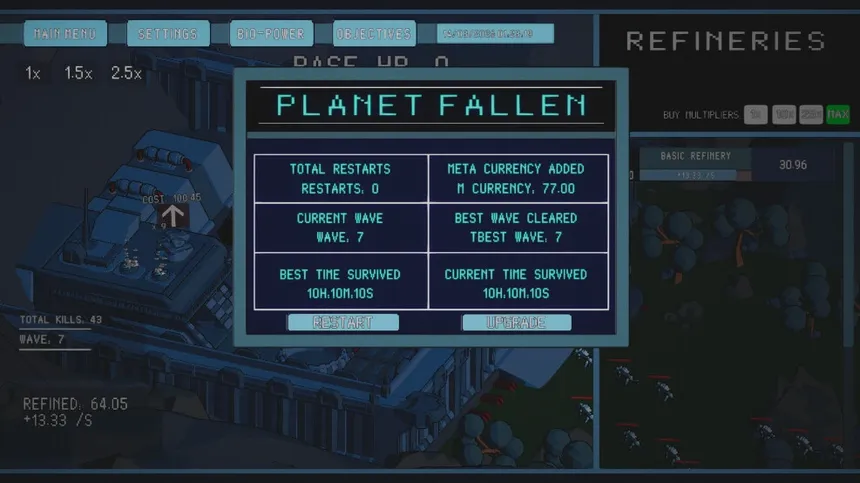Скриншот 3 к игре Planetfall: Endless Wave