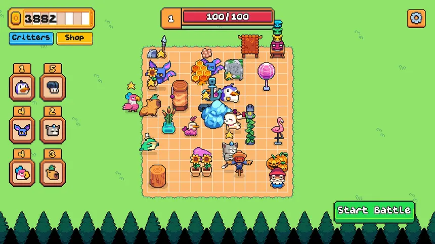 Скриншот 1 к игре Critter Tactics