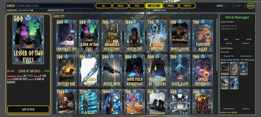 Скриншот 3 к игре MechaCorps Draft