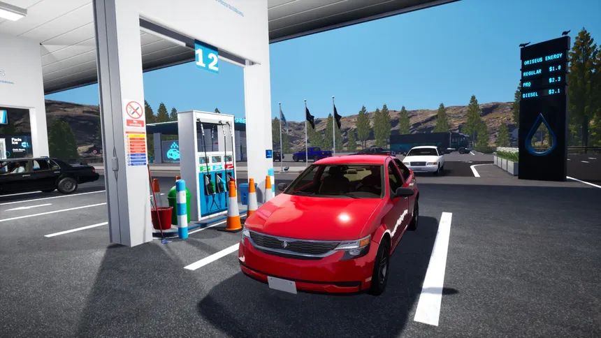 Скриншот 1 к игре Rest Area Simulator: Prologue