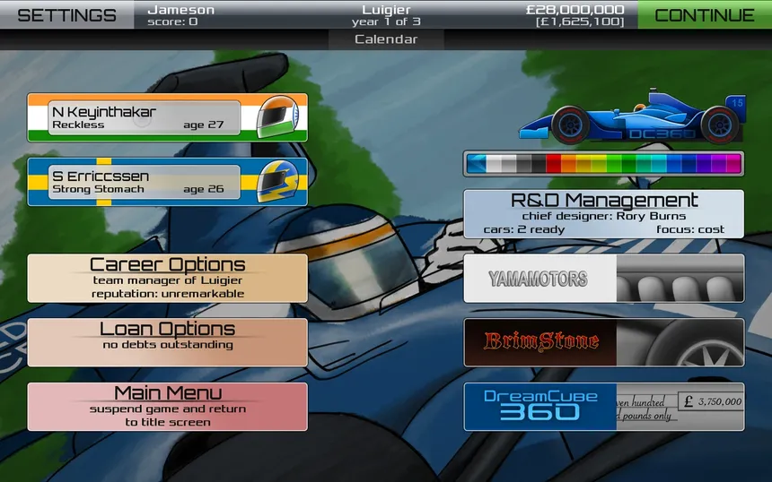 Скриншот 1 к игре Formula XD
