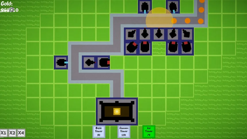 Скриншот 1 к игре Defender of Grids