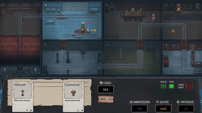 Скриншот 5 к игре Scream Operator: Haunted House Manager