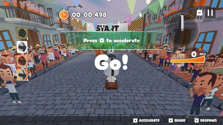 Скриншот 4 к игре Embale - Wooden Kart Race