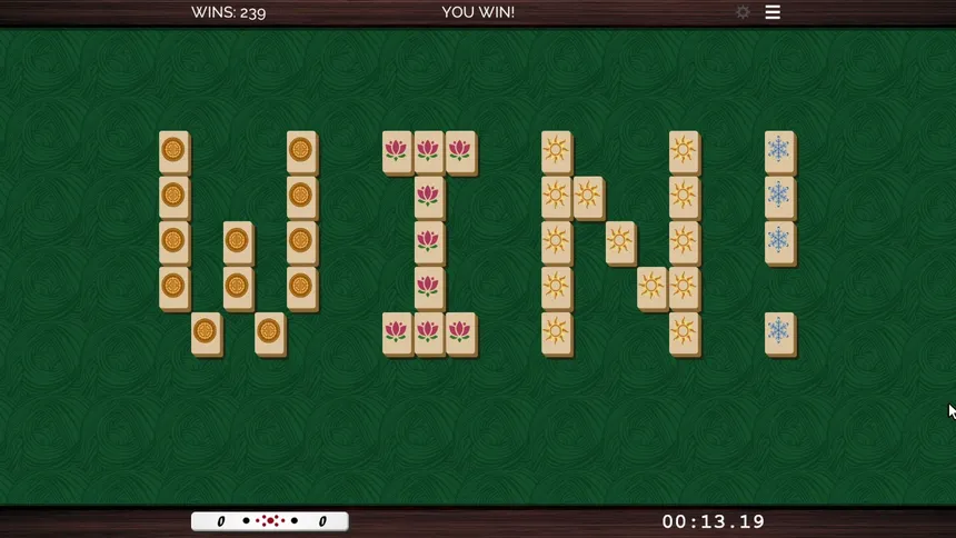 Скриншот 1 к игре Shisensho Solitaire