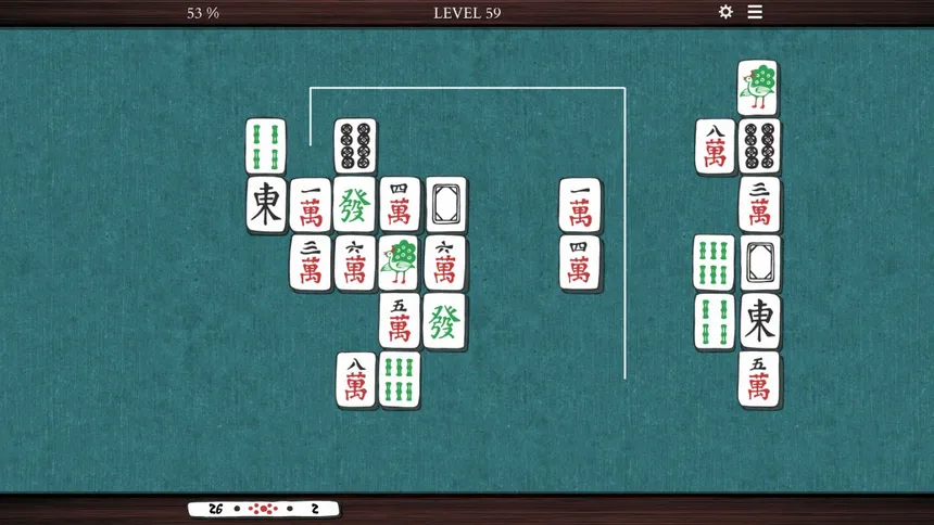 Скриншот 2 к игре Shisensho Solitaire