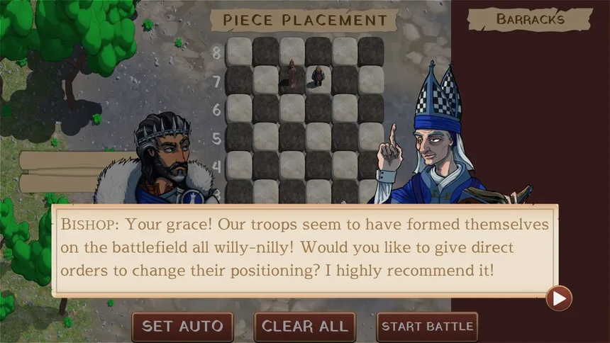 Скриншот 2 к игре Board of the Kings: A Chess RPG
