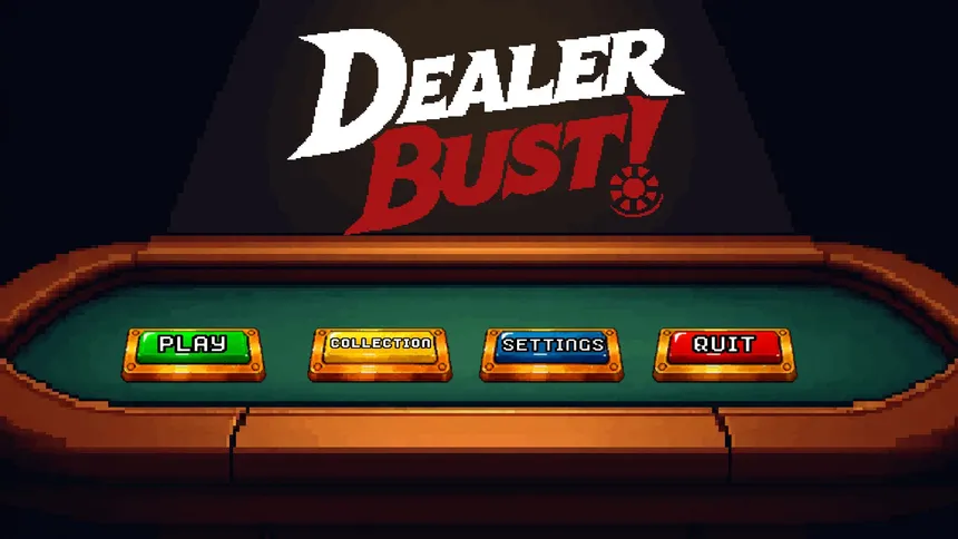 Скриншот 1 к игре Dealer Bust! | Roguelike BlackJack