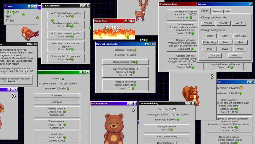 Скриншот 3 к игре Dark Web Incremental