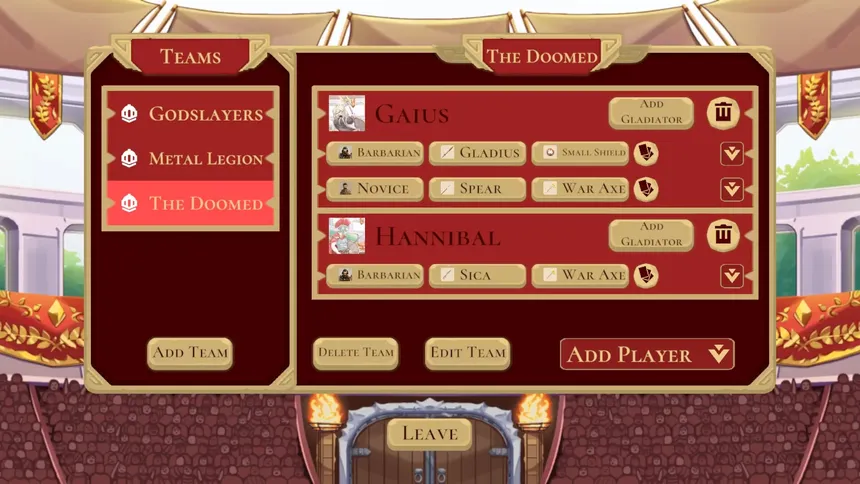 Скриншот 4 к игре Gladiator Arena: Heroes of Rome