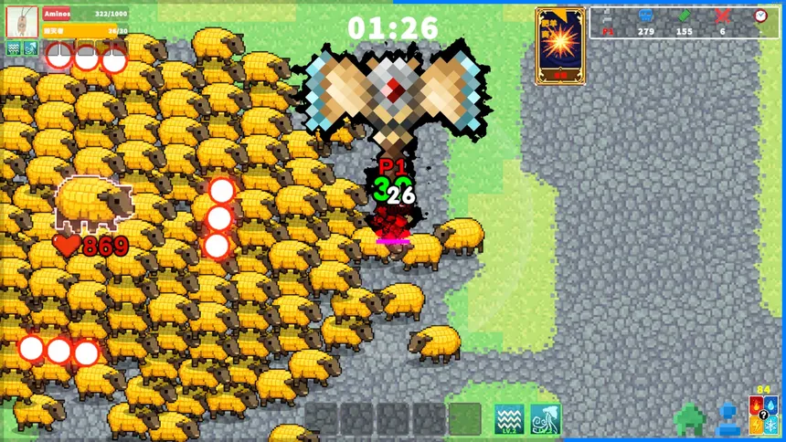 Скриншот 5 к игре FatSheep Crisis:RE (ФэтШип Кризис:RE)