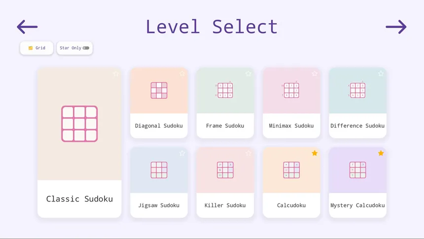 Скриншот 2 к игре Sudoku Studio