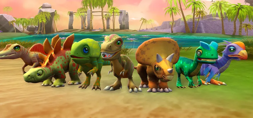 Скриншот 1 к игре Dino Tales
