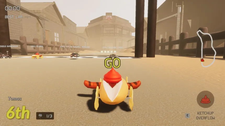 Скриншот 1 к игре Kart Attack