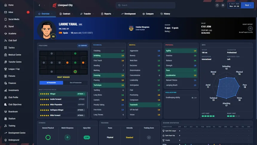 Скриншот 6 к игре Pro Soccer Manager 27