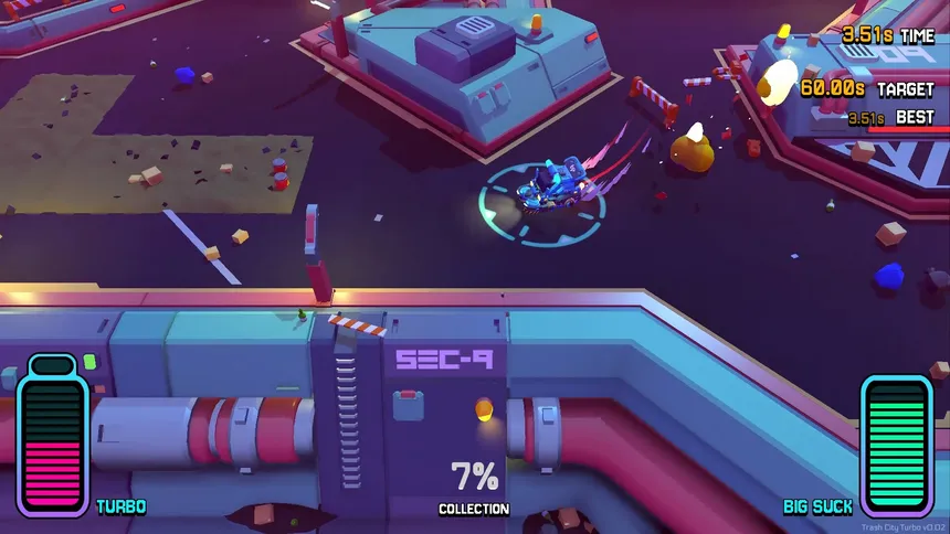 Скриншот 1 к игре Trash City Turbo