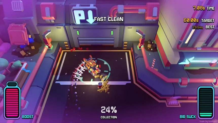 Скриншот 4 к игре Trash City Turbo