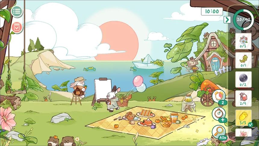 Скриншот 6 к игре Find Bunny : A Little Hidden Journey