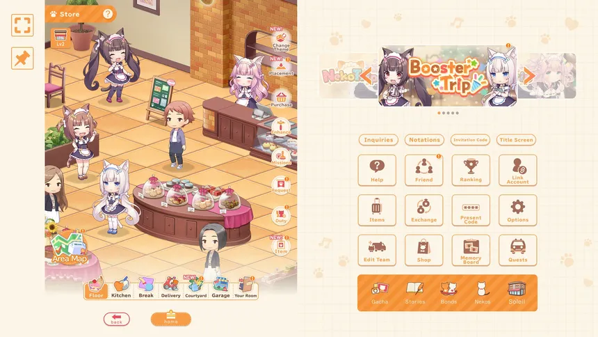 Скриншот 2 к игре Nekopara Sekai Connect