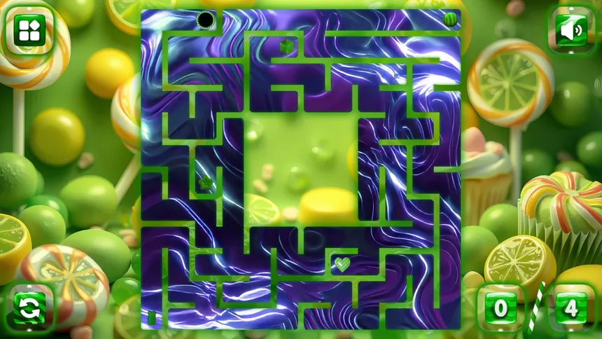Скриншот 1 к игре Sweetie Candy Maze: Lime