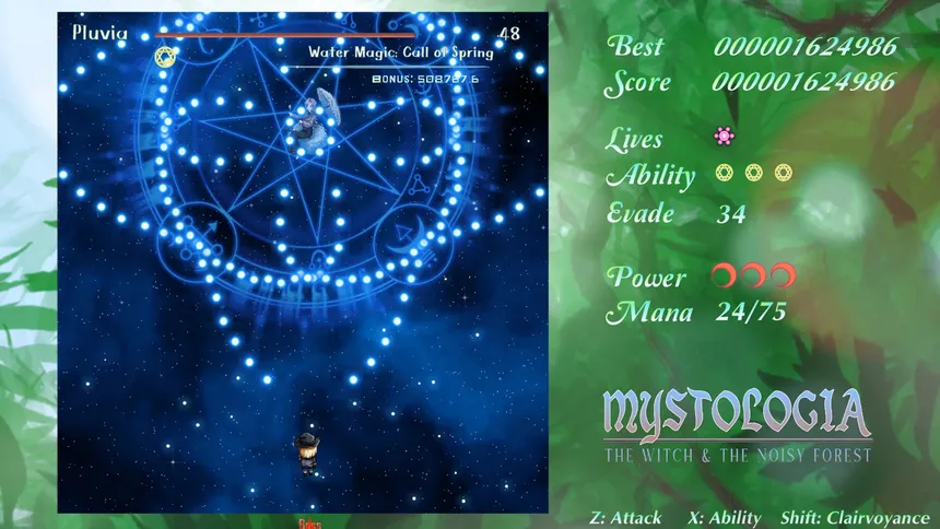 Скриншот 1 к игре Mystologia: The Witch & The Noisy Forest