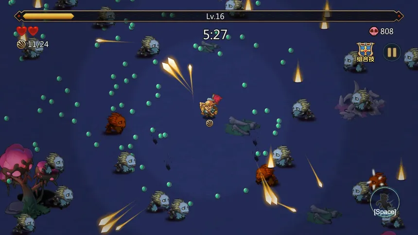 Скриншот 3 к игре Нежить Прилив： Защита Света