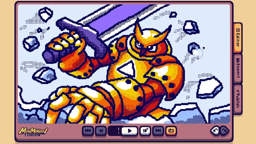 Скриншот 2 к игре ◒ Mini Motion Animator