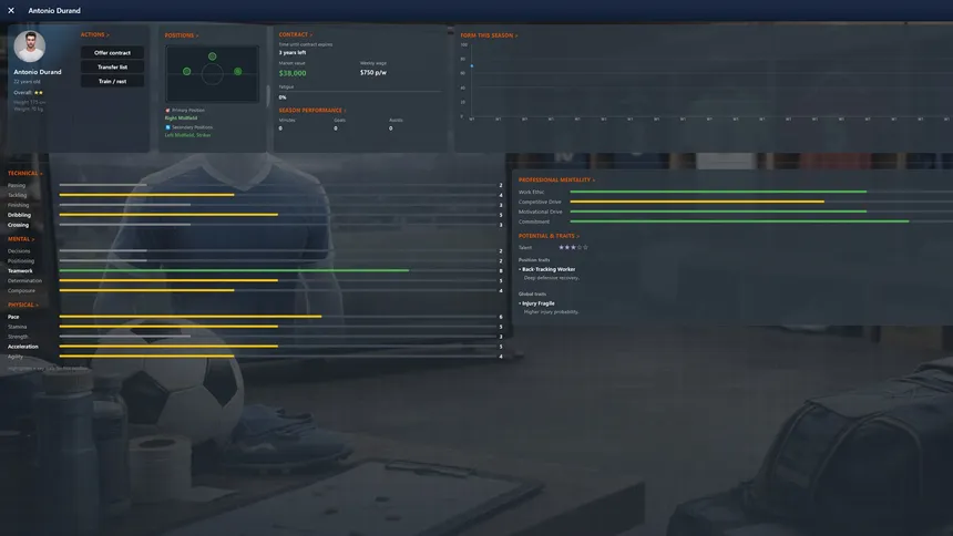 Скриншот 4 к игре THE NEW BOSS: FOOTBALL CLUB